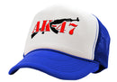 AK-47 - Assault Rifle - Five Panel Retro Style TRUCKER Cap