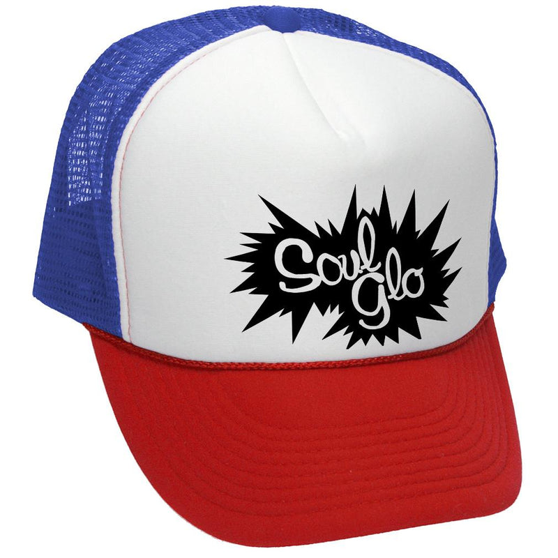 Soul Glo Trucker Hat - Mesh Cap - Five Panel Retro Style TRUCKER Cap