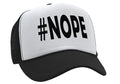 NOPE - Five Panel Retro Style TRUCKER Cap