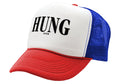 HUNG OVER - Five Panel Retro Style TRUCKER Cap