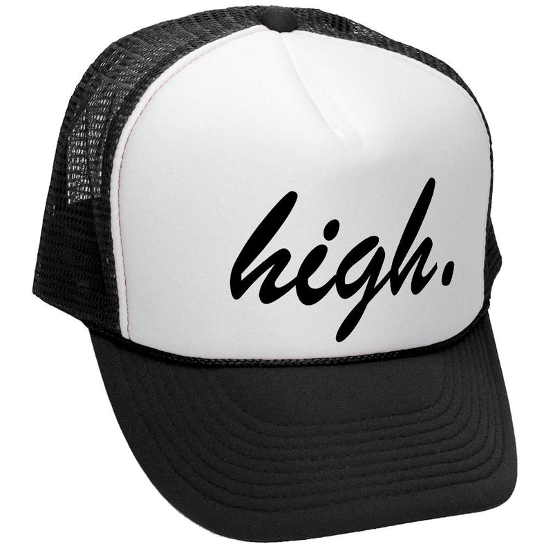 High Trucker Hat - Mesh Cap