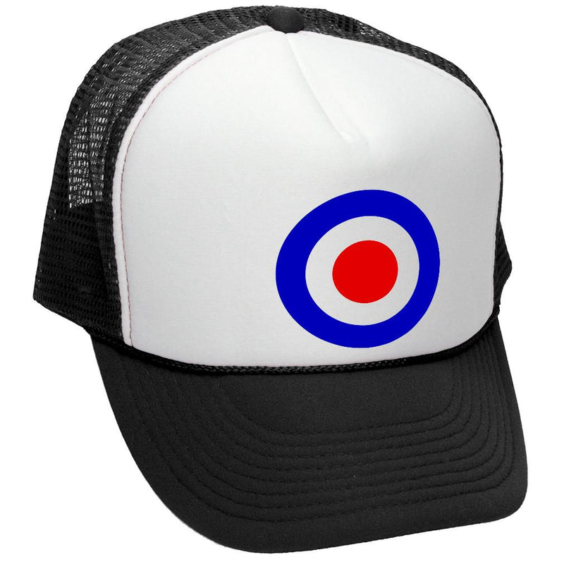 The Who Mod Target - Retro Vintage Style Trucker Cap Hat - Five Panel Retro Style TRUCKER Cap