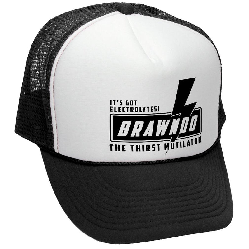 Brawndo Trucker Hat - Mesh Cap - Five Panel Retro Style TRUCKER Cap