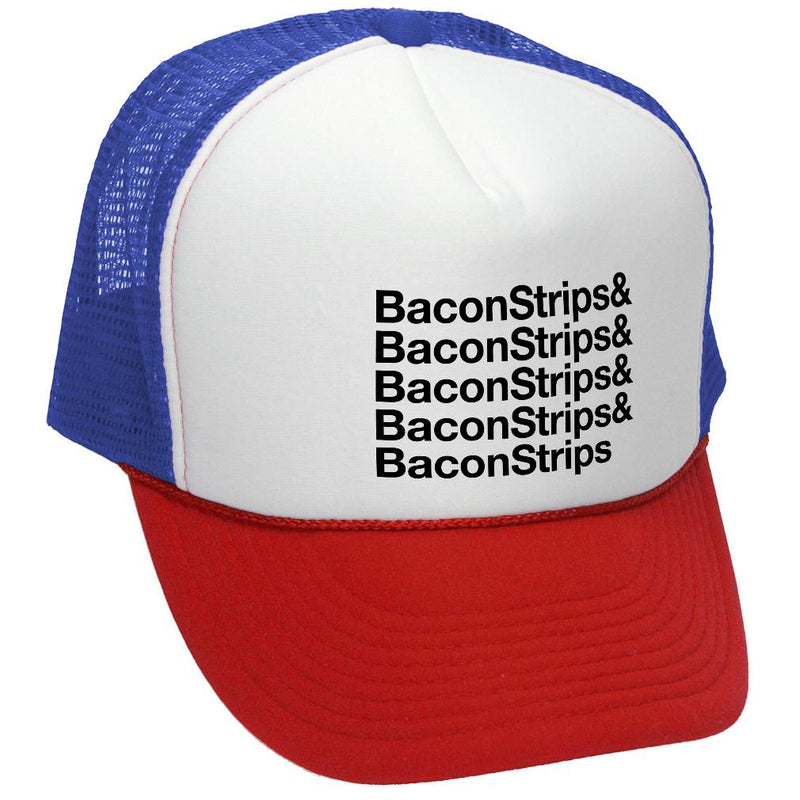 Bacon Strips Trucker Hat - Mesh Cap