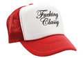 F---ING CLASSY - Five Panel Retro Style TRUCKER Cap