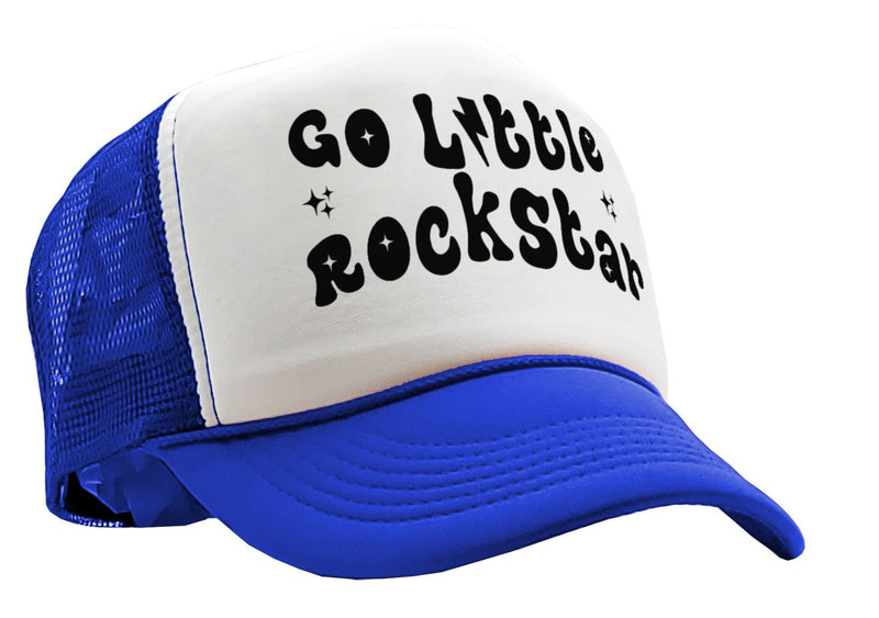 Go Little Rockstar - viral video - Vintage Retro Style Trucker Cap Hat - Five Panel Retro Style TRUCKER Cap