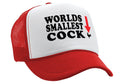 WORLD'S SMALLEST COCK - Five Panel Retro Style TRUCKER Cap