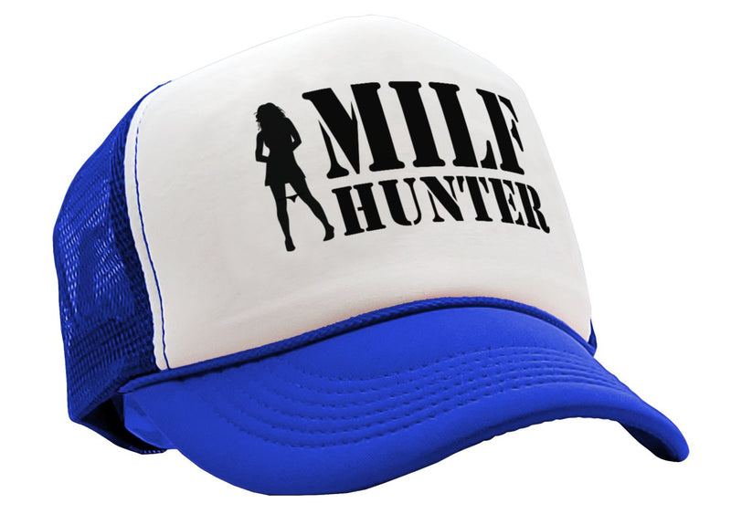 MILF HUNTER - Five Panel Retro Style TRUCKER Cap