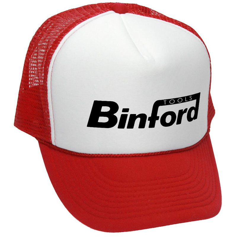 Binford Tools Trucker Hat - Mesh Cap - Five Panel Retro Style TRUCKER Cap