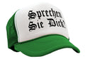 SPRECHEN SIE DICK - step brothers funny - Vintage Retro Style Trucker Cap Hat - Five Panel Retro Style TRUCKER Cap