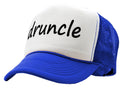 DRUNCLE - drunk uncle fathers day funny gag - Vintage Retro Style Trucker Cap Hat - Five Panel Retro Style TRUCKER Cap