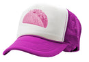 PINK TACO - funny joke gag prank sexy - Vintage Retro Style Trucker Cap Hat - Five Panel Retro Style TRUCKER Cap