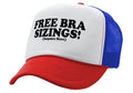 FREE BRA SIZINGS - Five Panel Retro Style TRUCKER Cap