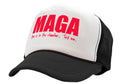 MAGA - One is in the chamber - Five Panel Retro Style TRUCKER Cap