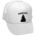 OREGON - us state salem portland beaver - Adult Trucker Cap Hat - Five Panel Retro Style TRUCKER Cap