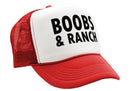 BOOBS AND RANCH - Five Panel Retro Style TRUCKER Cap