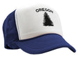 OREGON - us state salem portland beaver - Adult Trucker Cap Hat - Five Panel Retro Style TRUCKER Cap