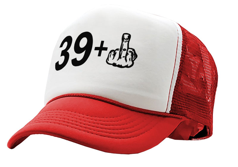 FORTY YEARS OLD 39 + 1 - Five Panel Retro Style TRUCKER Cap
