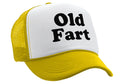 OLD FART - funny over the hill joke gag - Vintage Retro Style Trucker Cap Hat - Five Panel Retro Style TRUCKER Cap