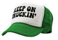 KEEP ON TRUCKIN' - trucker groovy - Vintage Retro Style Trucker Cap Hat - Five Panel Retro Style TRUCKER Cap