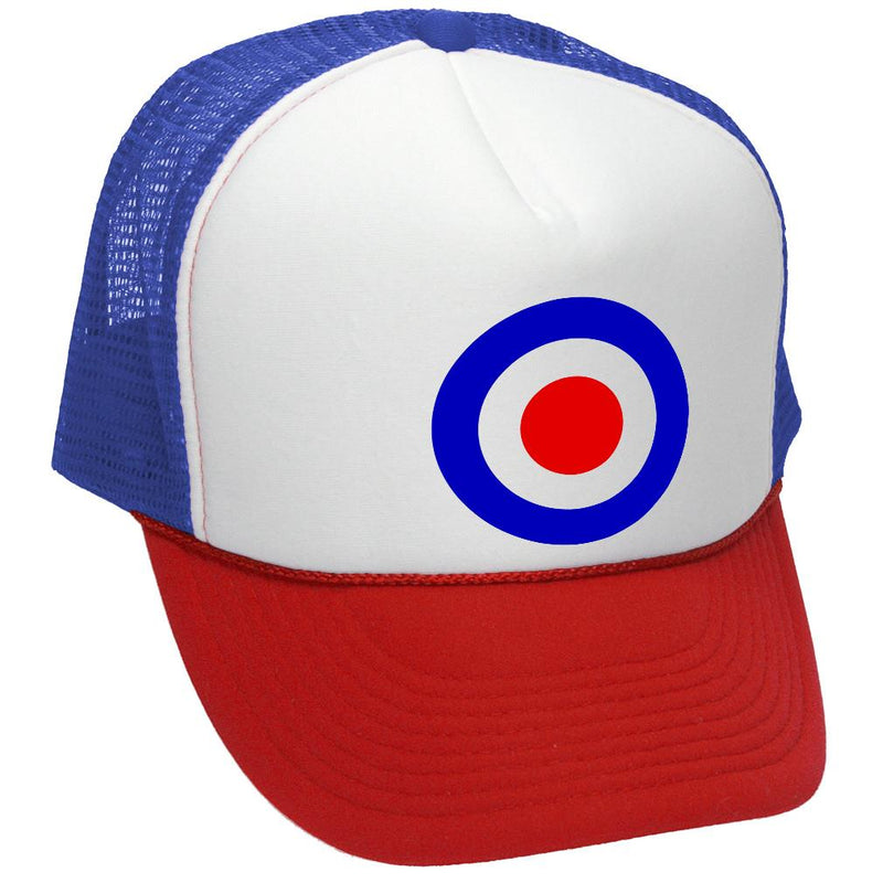 The Who Mod Target - Retro Vintage Style Trucker Cap Hat - Five Panel Retro Style TRUCKER Cap