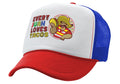 Every JUAN Loves Tacos - burrito - Five Panel Retro Style TRUCKER Cap