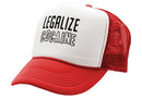 Legalize Cocaine - Vintage Retro Style Trucker Cap Hat - Five Panel Retro Style TRUCKER Cap