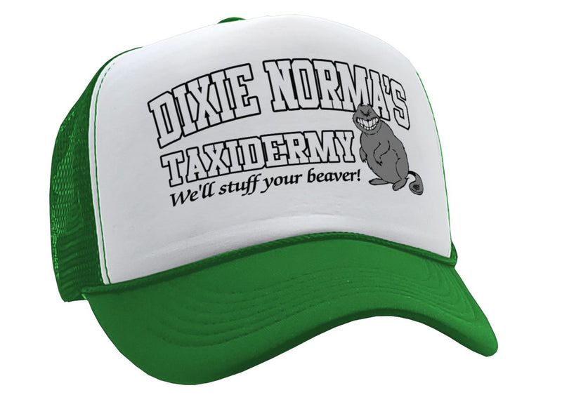 DIXIE NORMAS Taxidermy - funny joke - Vintage Retro Style Trucker Cap Hat - Five Panel Retro Style TRUCKER Cap