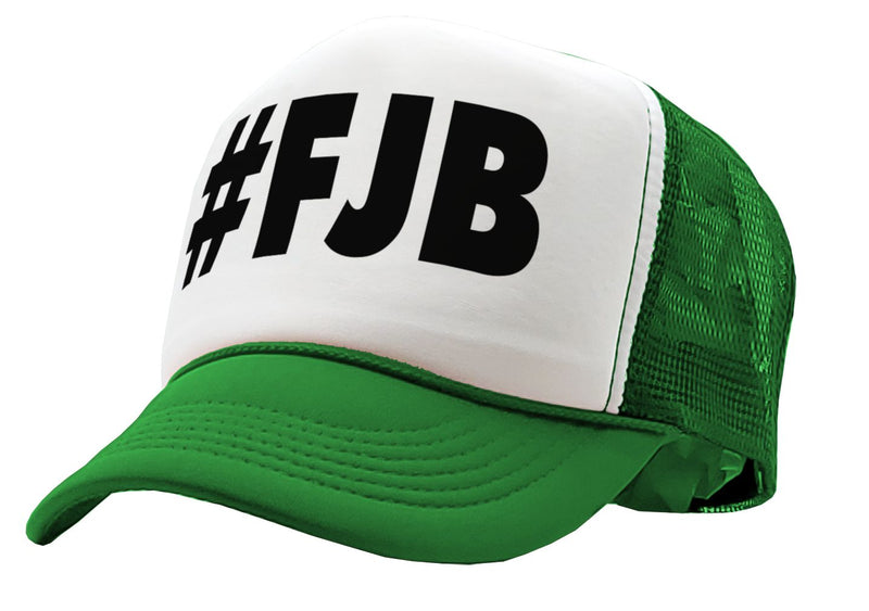 #FJB Fuck Joe Biden - college football chant - Vintage Retro Style Trucker Cap Hat - Five Panel Retro Style TRUCKER Cap